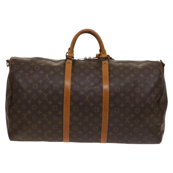 LOUIS VUITTON Monogram Keepall Bandouliere 60 Boston Bag M41412 - Picture 2 of 16